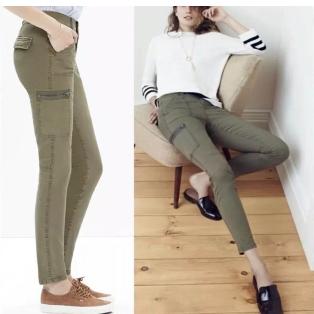 Madewell skinny crop pant